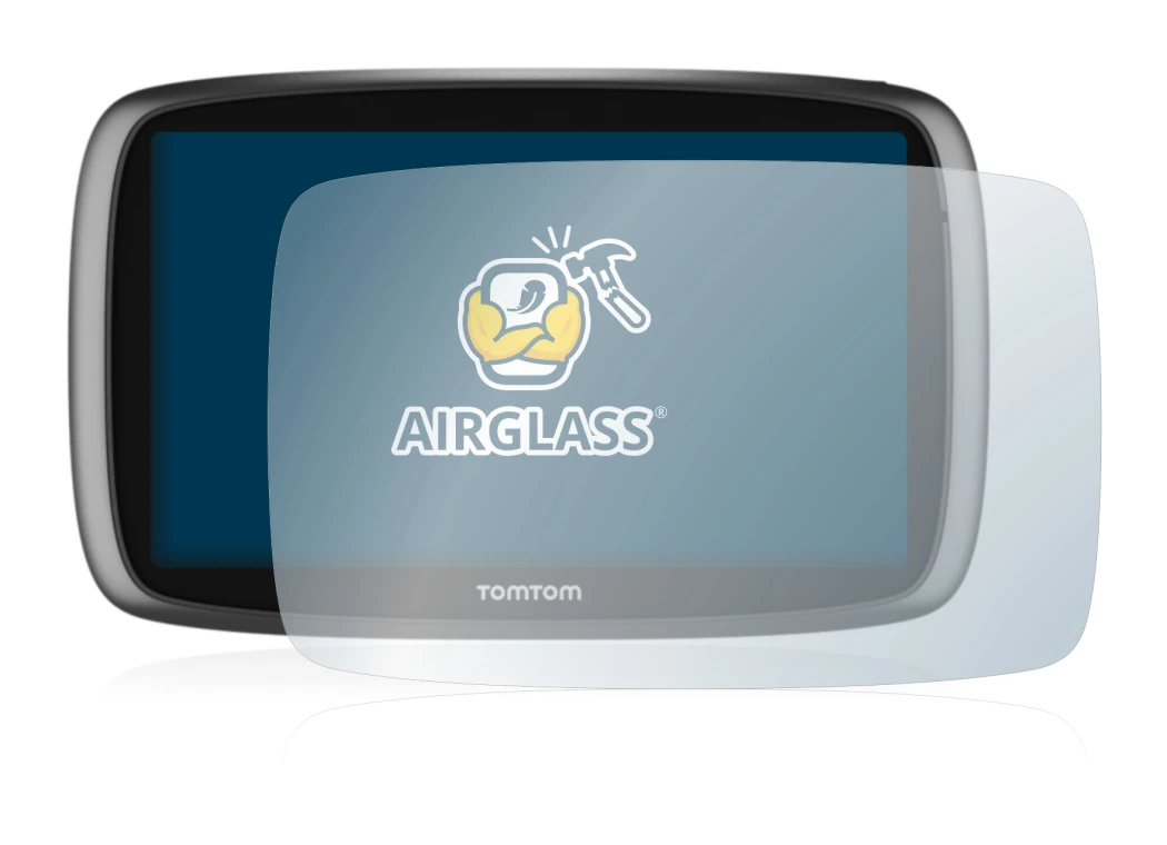 Image of the device TomTom GO 6100 with a wide variety of screen protectors.