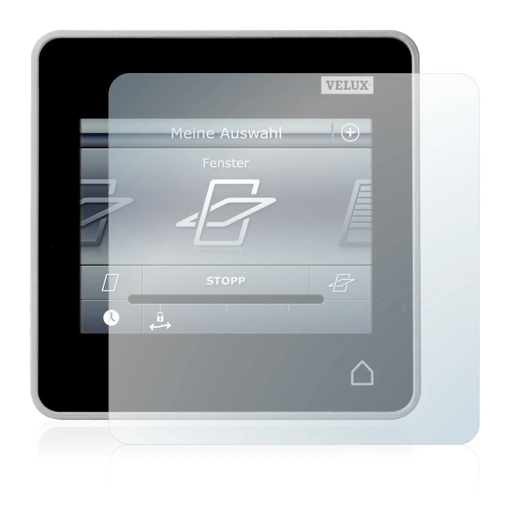 Image of the device Velux Integra Control Pad KLR 200 with a wide variety of screen protectors.