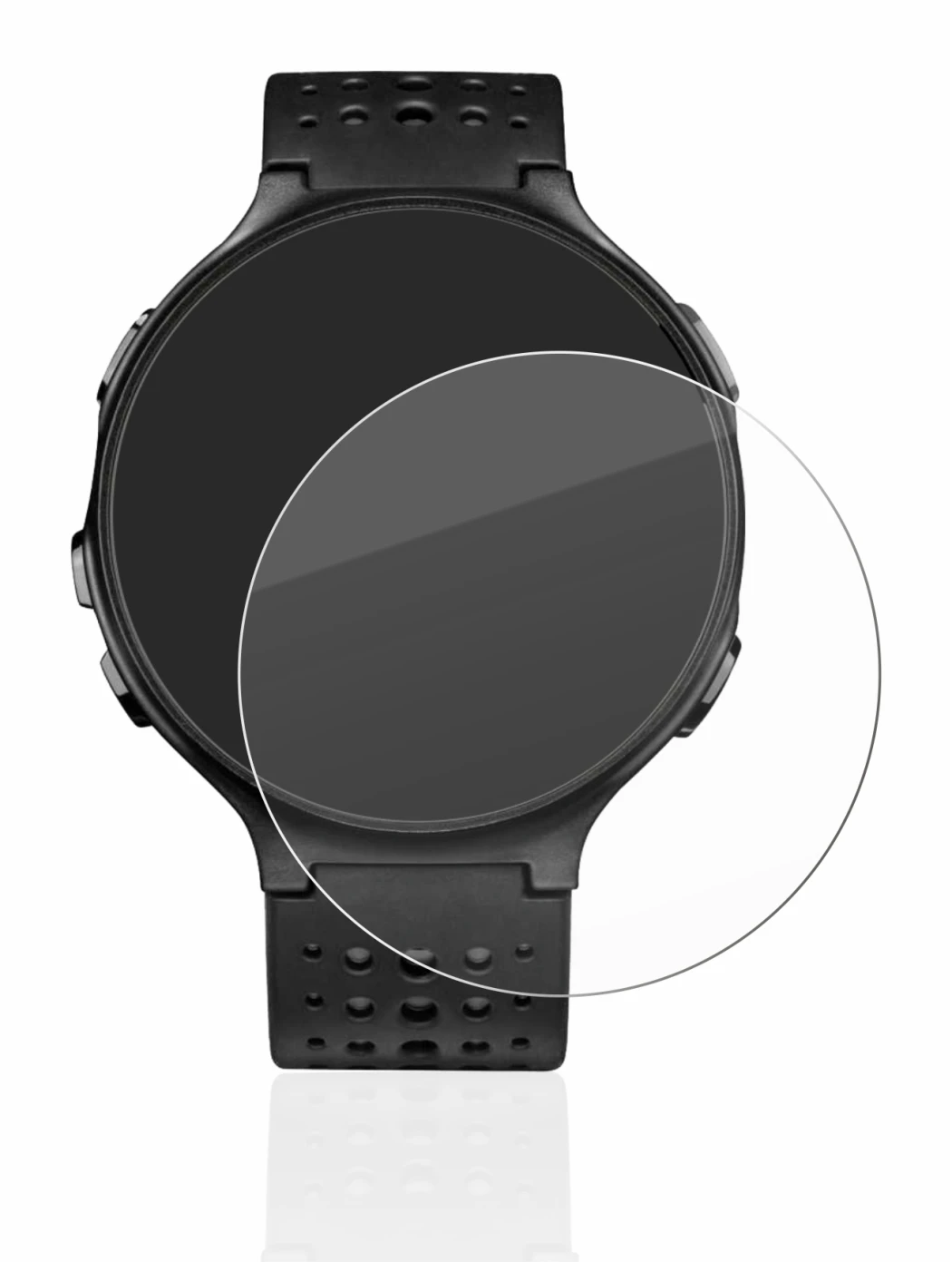 Image of the device Garmin Forerunner 235 with a wide variety of screen protectors.