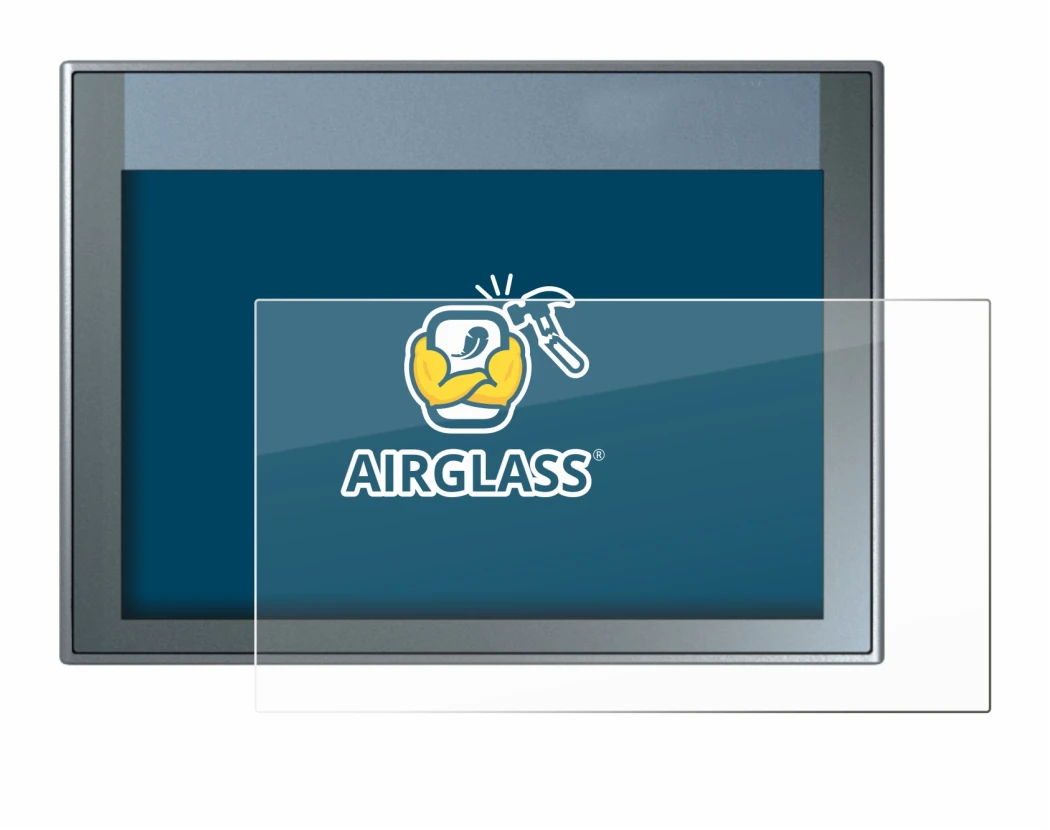 Image of the device Siemens Simatic HMI KTP 700 Basic with a wide variety of screen protectors.