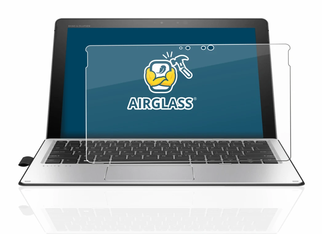 Image of the device HP Elite x2 1012 G2 with a wide variety of screen protectors.