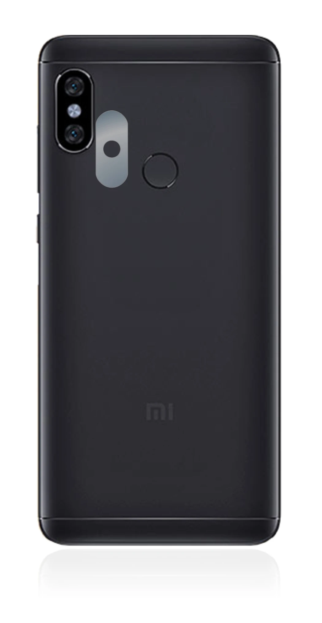 Image of the device Xiaomi Redmi Note 5 (ONLY Camera Lens) with a wide variety of screen protectors.