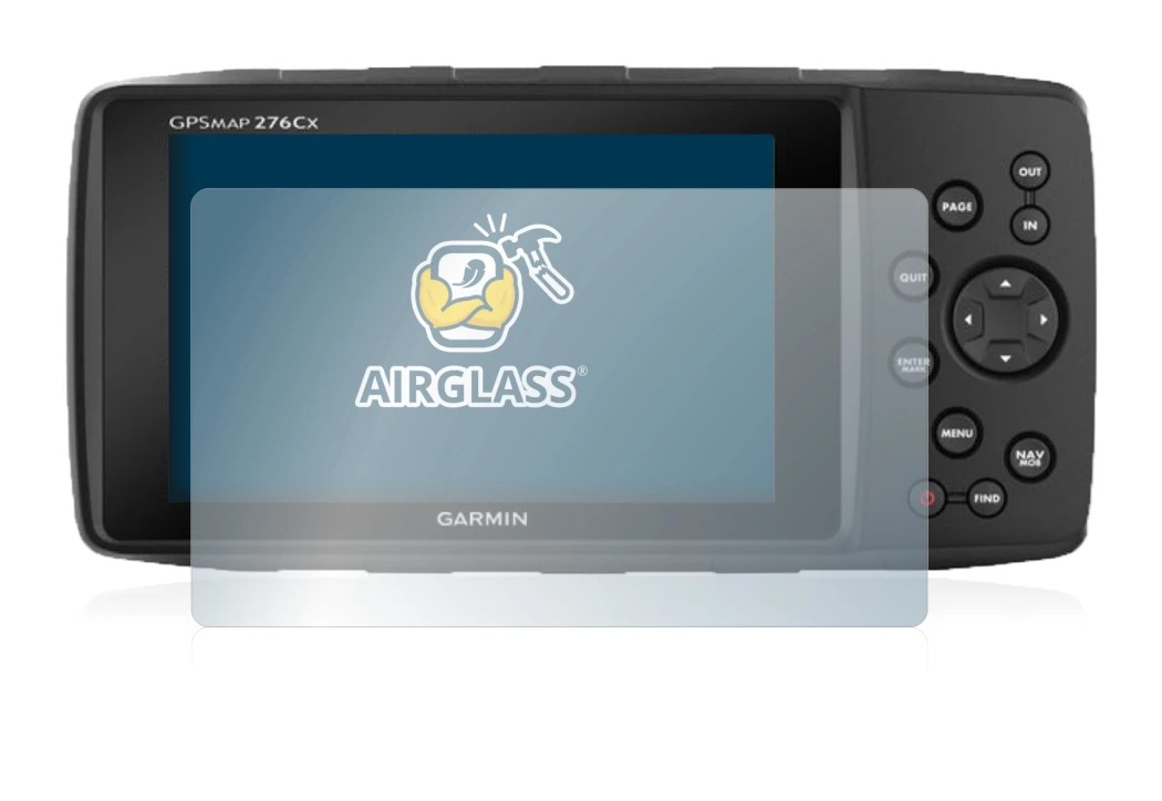 Image of the device Garmin GPSMAP 276Cx with a wide variety of screen protectors.