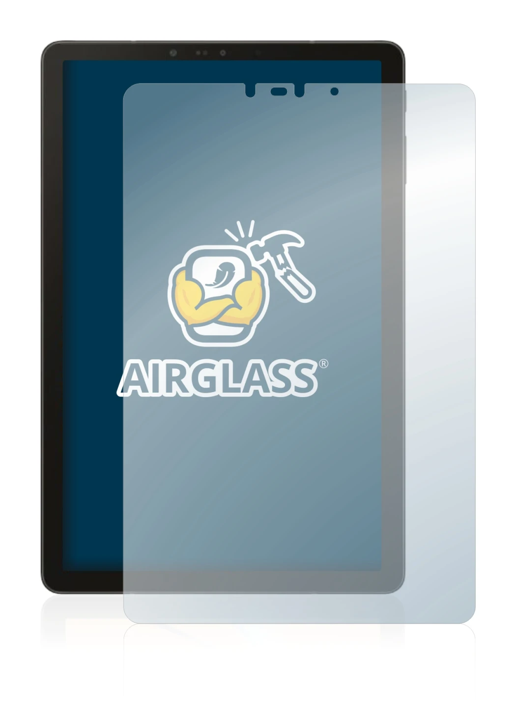 Image of the device Samsung Galaxy Tab S4 10.5 with a wide variety of screen protectors.