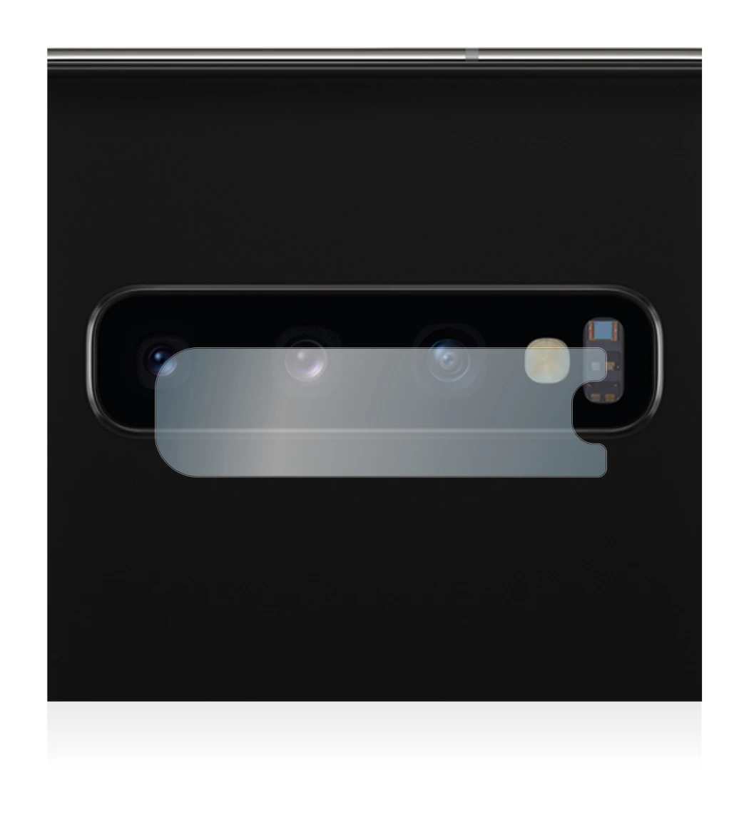Image of the device Samsung Galaxy S10 (ONLY Camera Lens) with a wide variety of screen protectors.