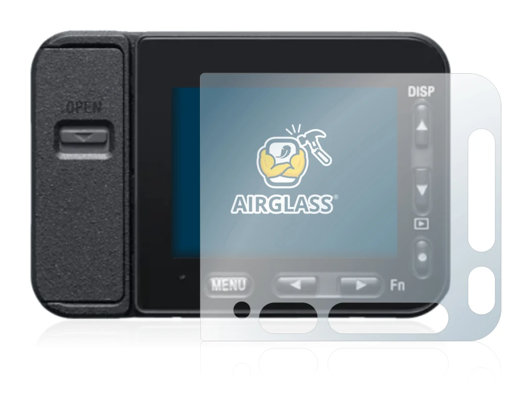 Image of the device Sony DSC-RX0M2 (RX0 II) with a wide variety of screen protectors.
