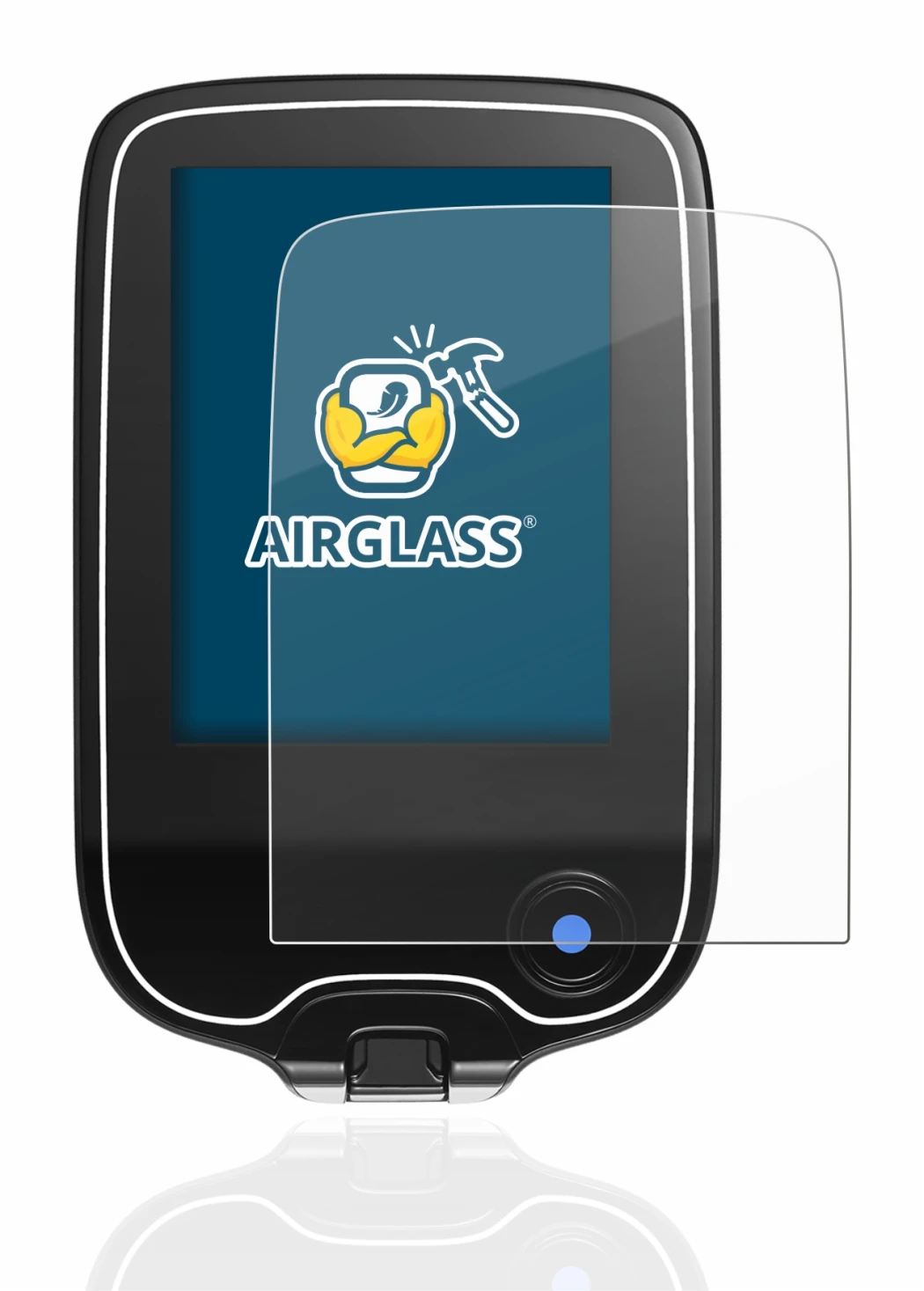 Image of the device Freestyle Libre 2 with a wide variety of screen protectors.