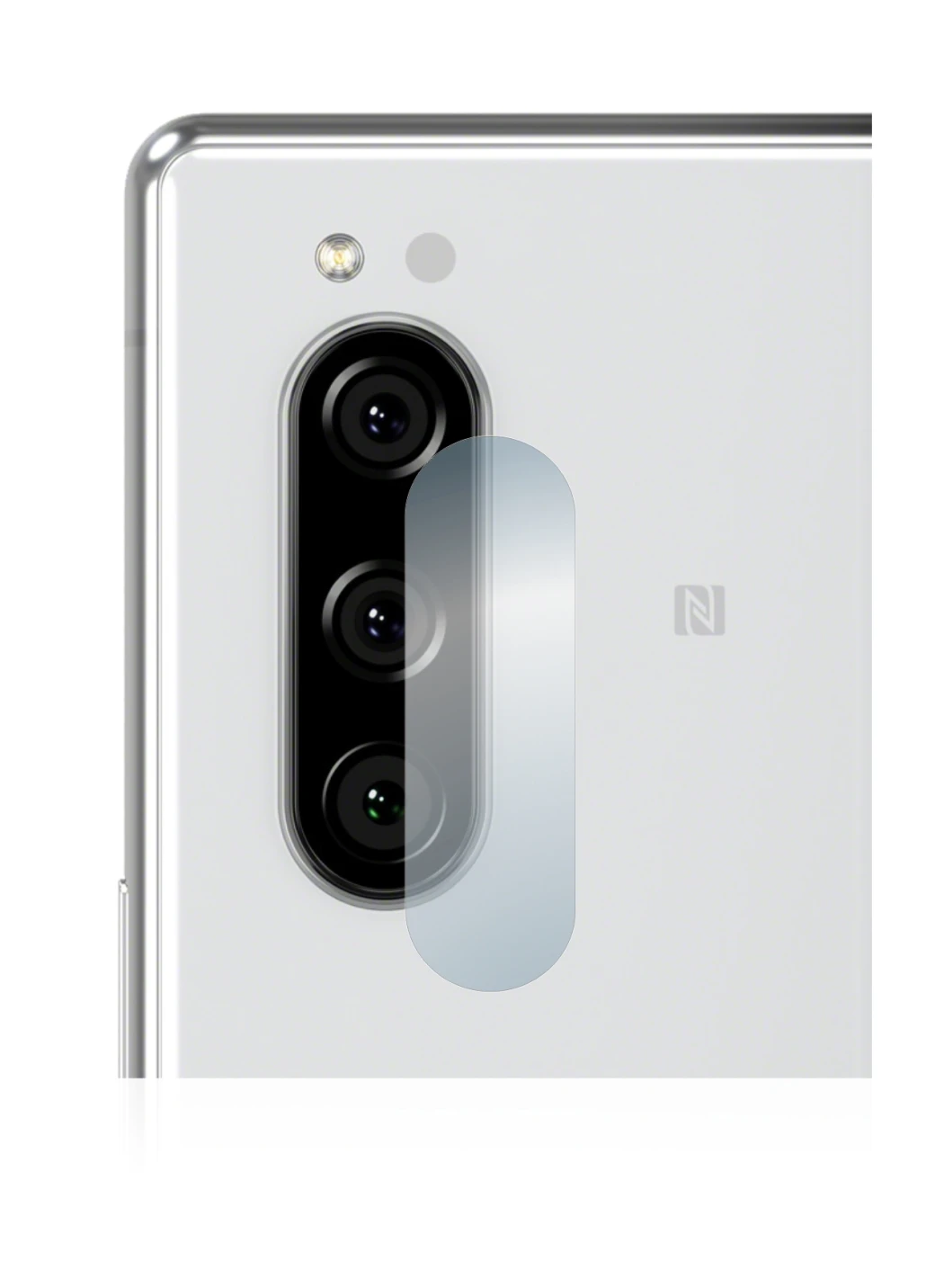 Image of the device Sony Xperia 5 (ONLY Camera Lens) with a wide variety of screen protectors.