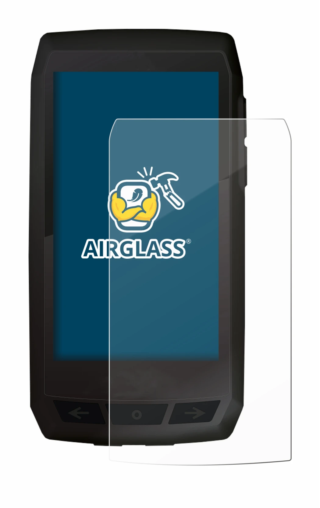 Image of the device Ciclo Navic 400 with a wide variety of screen protectors.