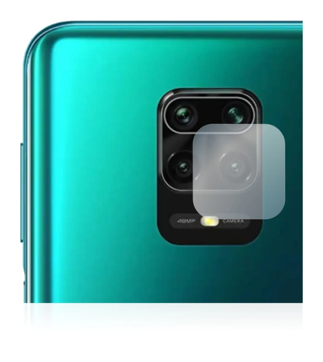 Image of the device Xiaomi Redmi Note 9S (ONLY Camera Lens) with a wide variety of screen protectors.