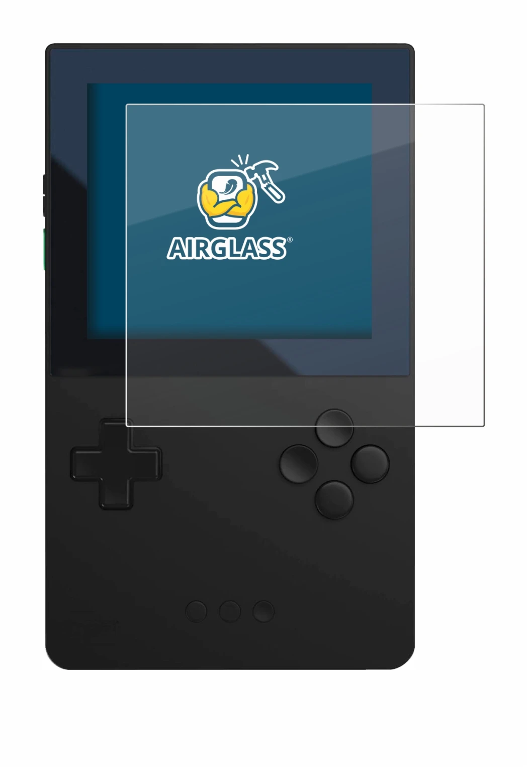 Image of the device Analogue Pocket with a wide variety of screen protectors.