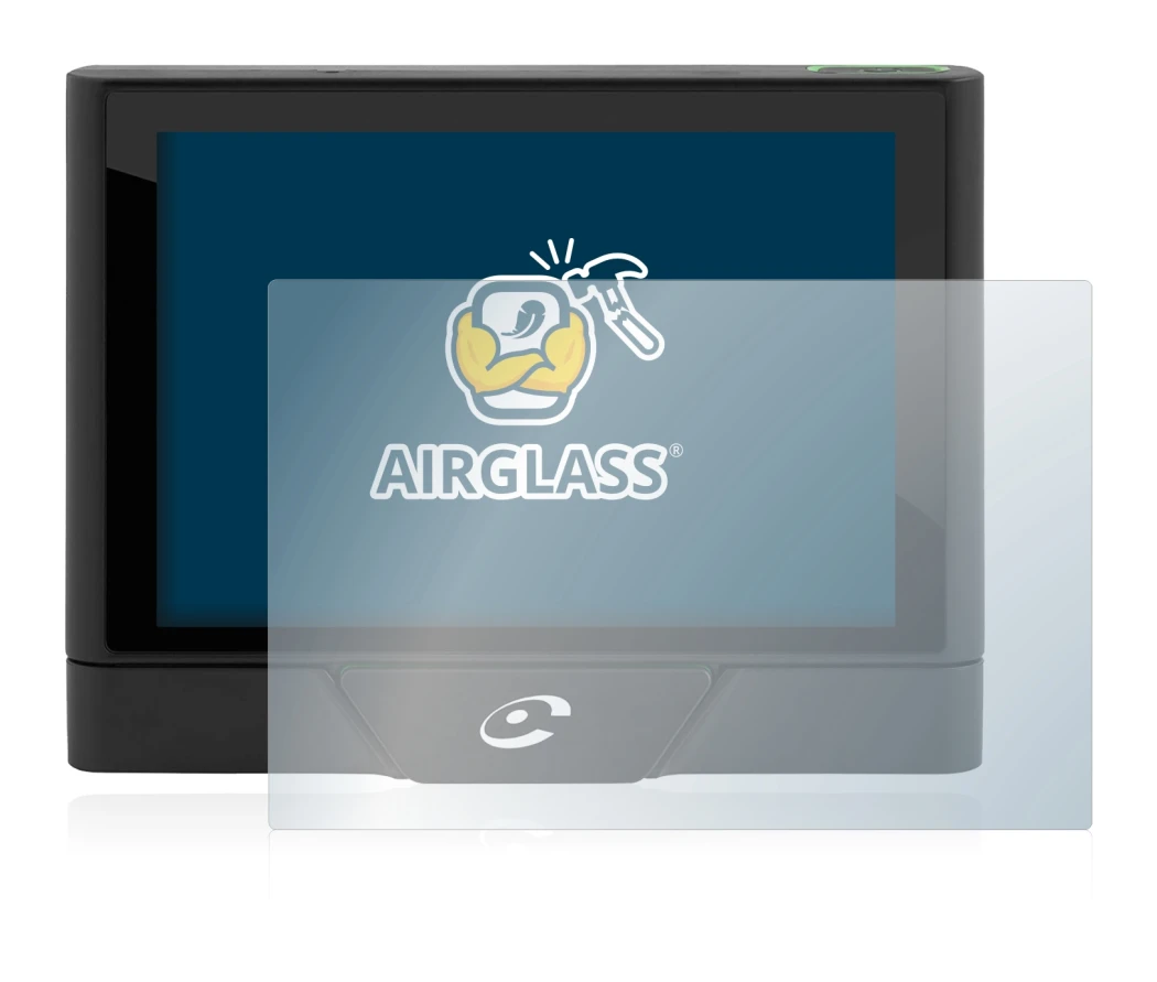 Image of the device Coyote UP with a wide variety of screen protectors.