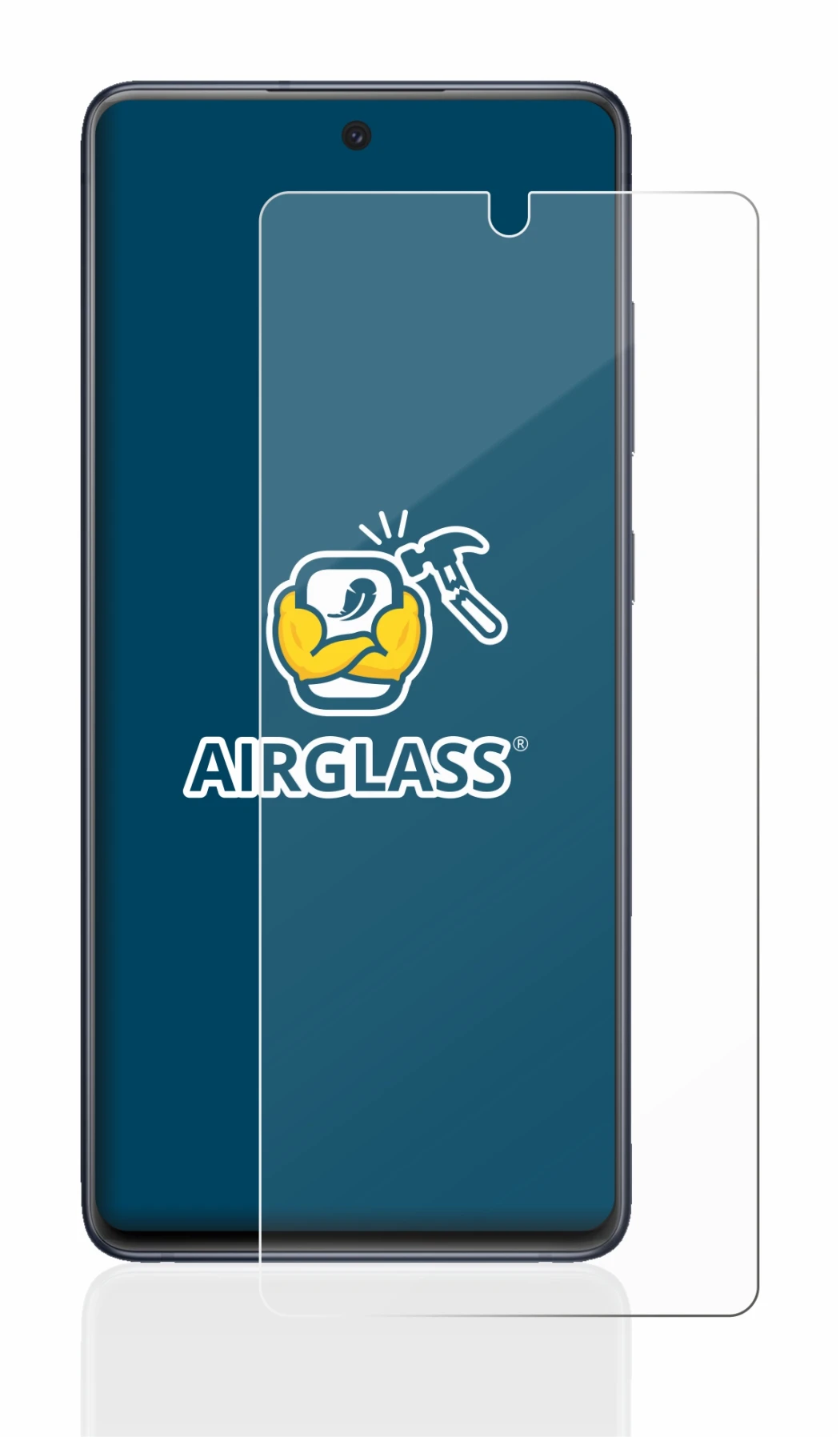 Image of the device Samsung Galaxy S20 FE 5G with a wide variety of screen protectors.
