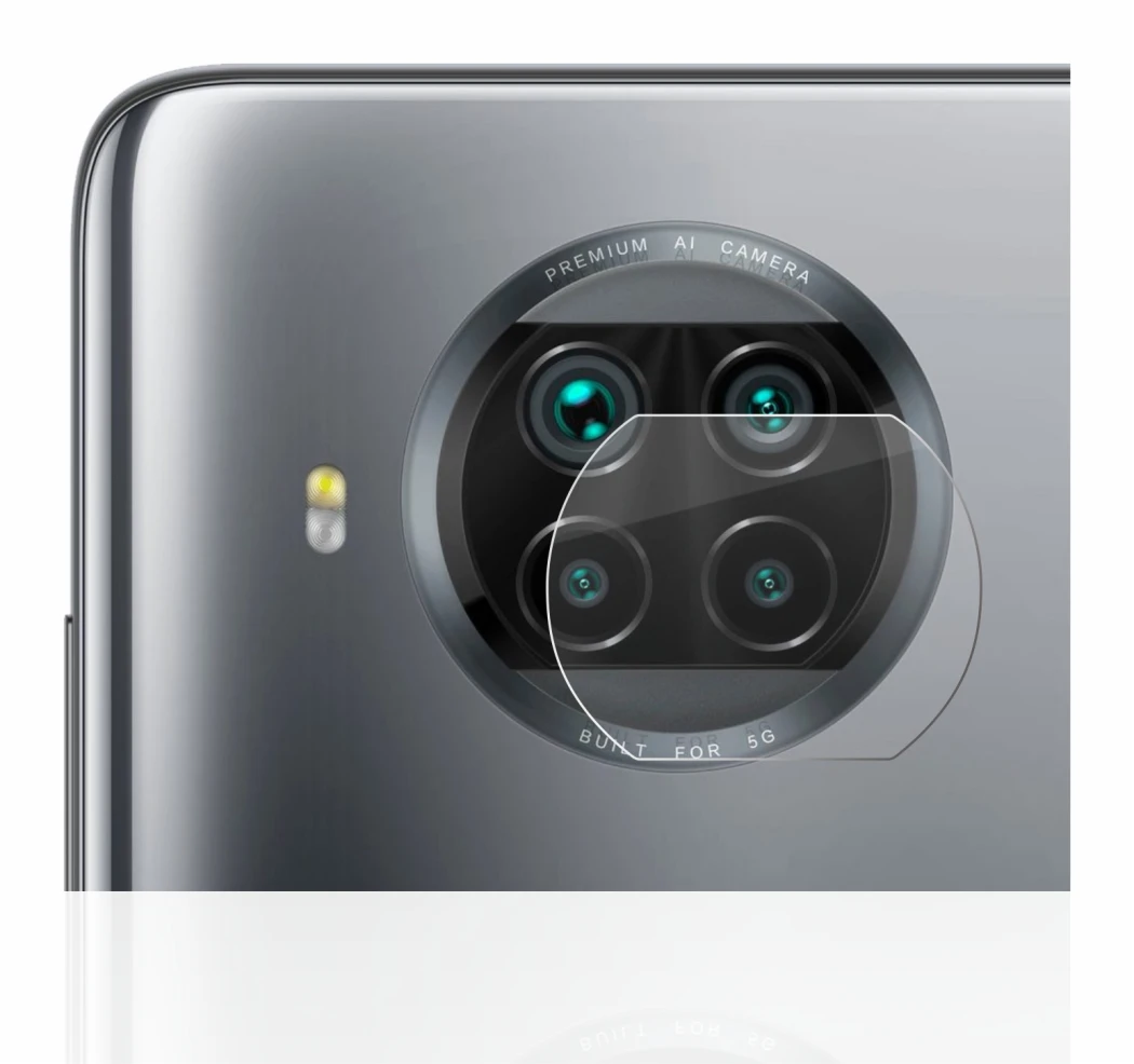 Image of the device Xiaomi Mi 10T Lite (ONLY Camera Lens) with a wide variety of screen protectors.