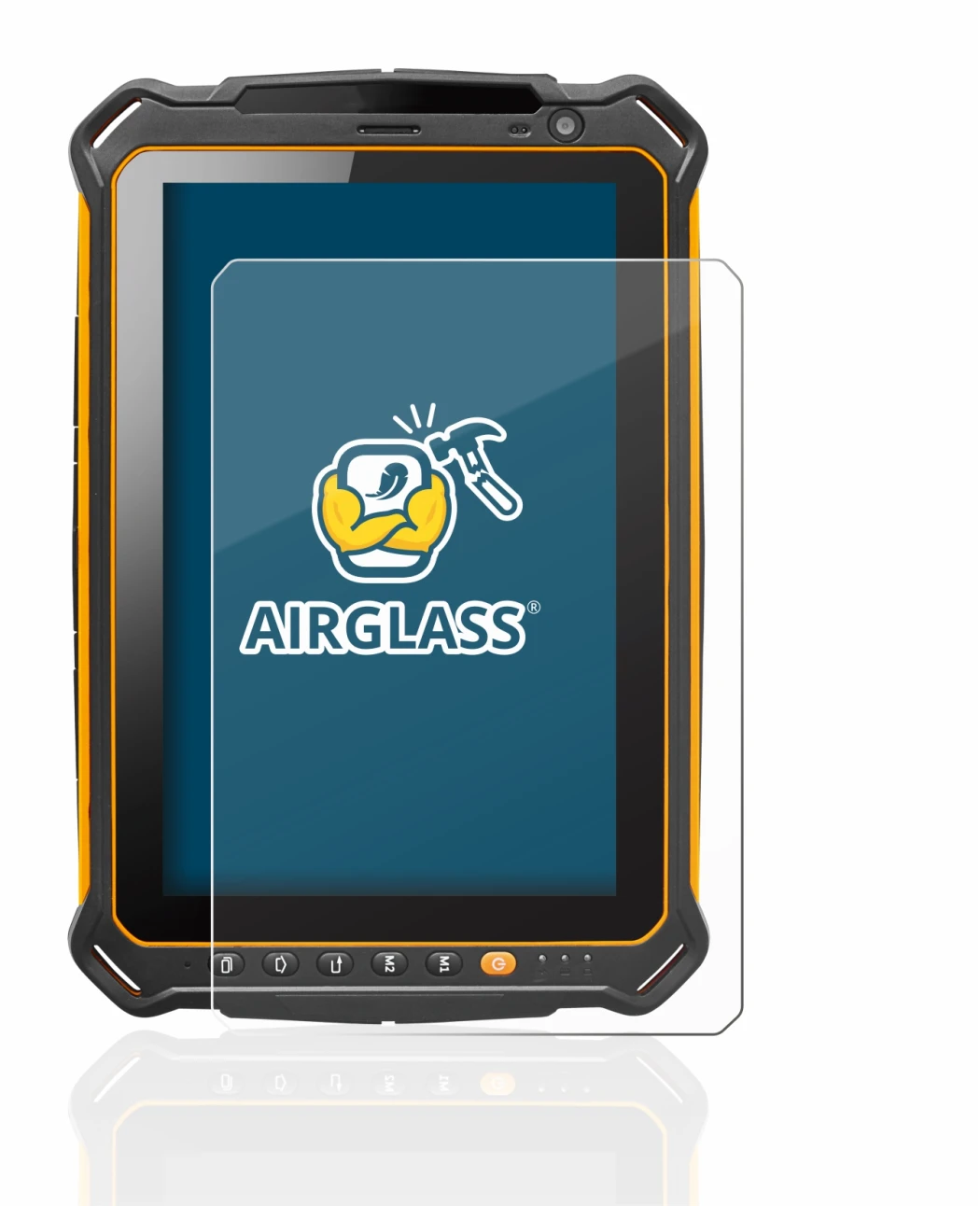 Image of the device i.safe MOBILE IS930.2 with a wide variety of screen protectors.