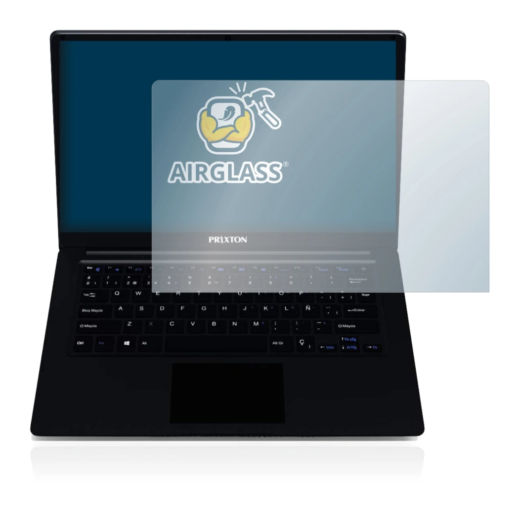Image of the device Prixton Flex Pro with a wide variety of screen protectors.