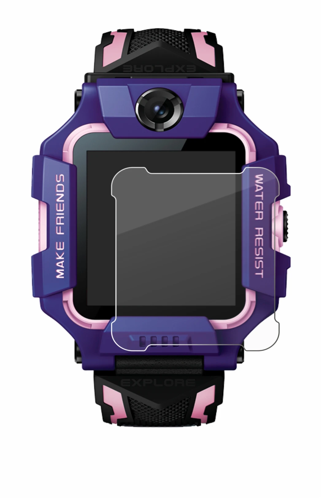 Image of the device Imoo Watch Phone Z6 with a wide variety of screen protectors.