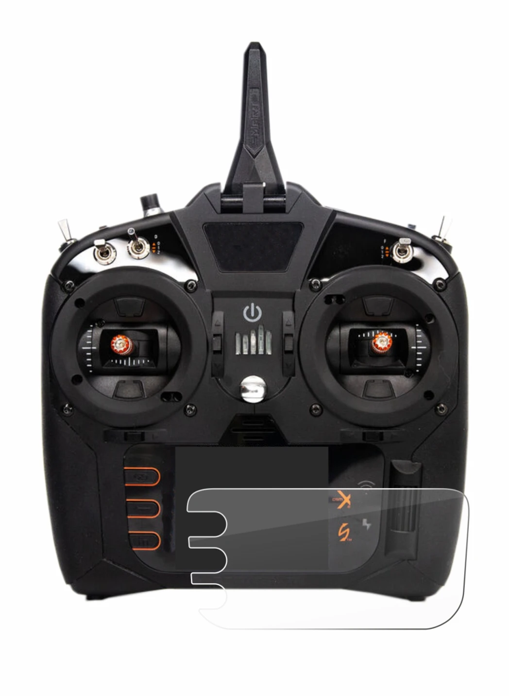 Image of the device Spektrum NX8 with a wide variety of screen protectors.