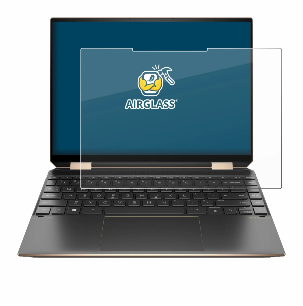 Image of the device HP Spectre x360 (14-eX) 2021 with a wide variety of screen protectors.