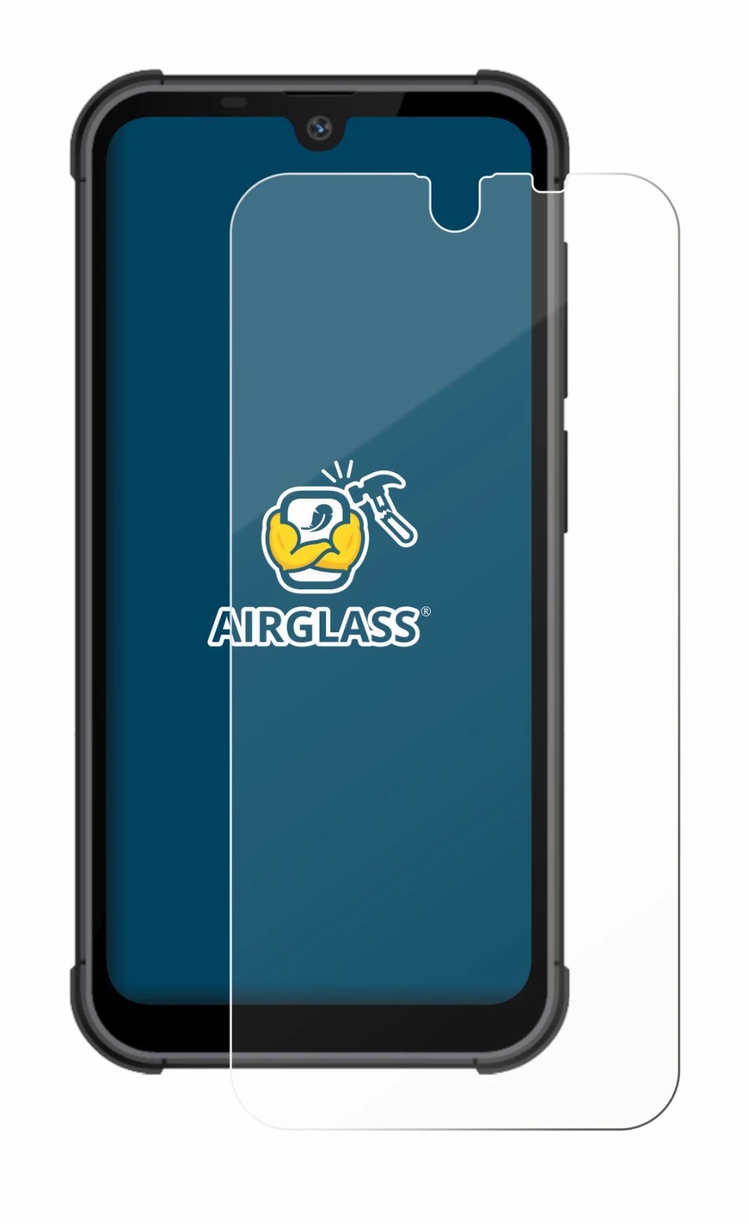 Image of the device Beafon MX1 with a wide variety of screen protectors.