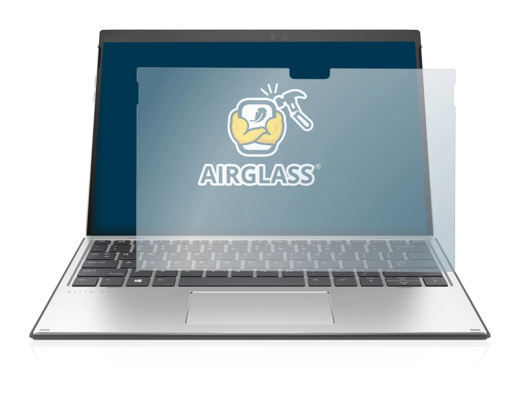 Image of the device HP Elite x2 G8 with a wide variety of screen protectors.