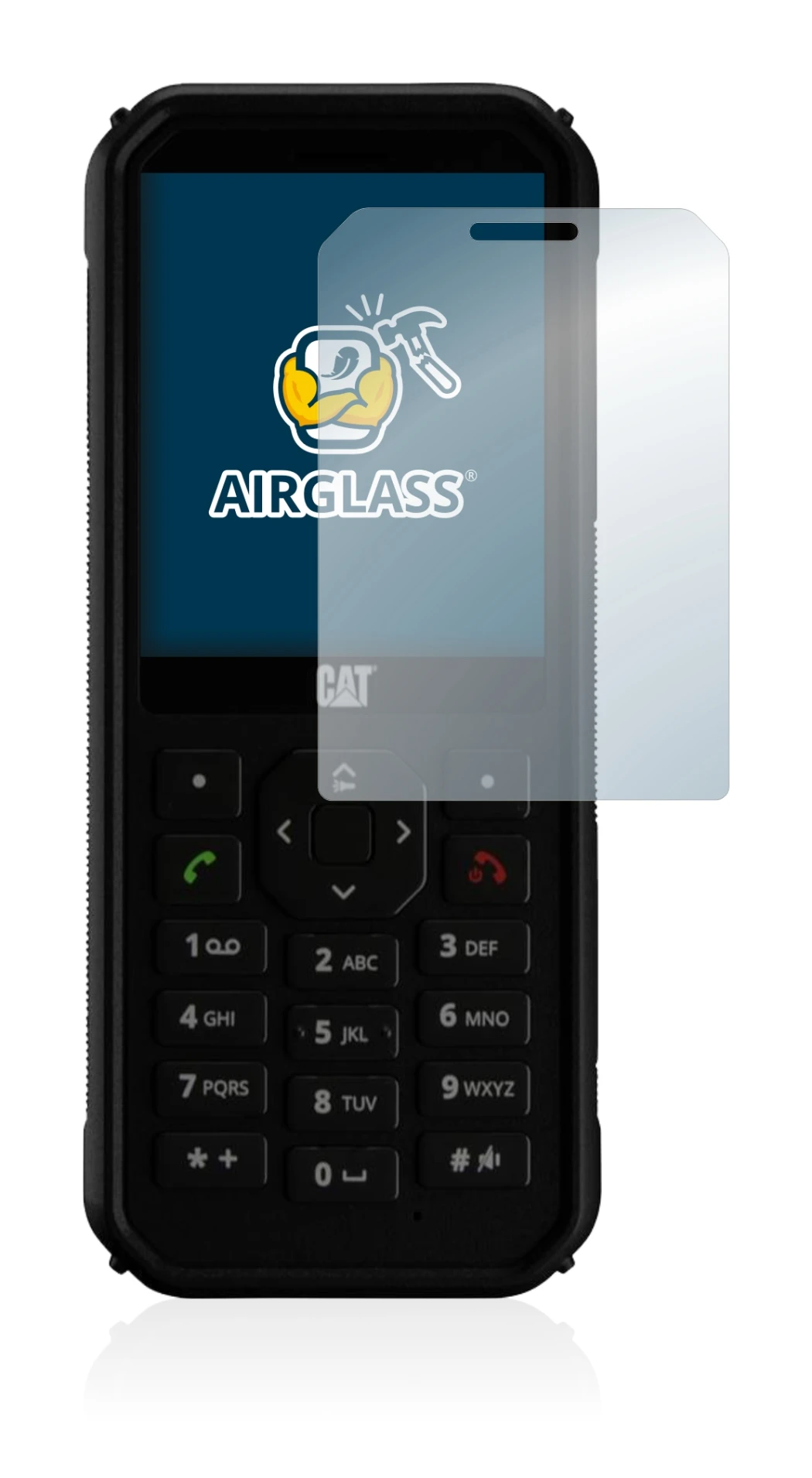 Image of the device Caterpillar Cat B40 with a wide variety of screen protectors.