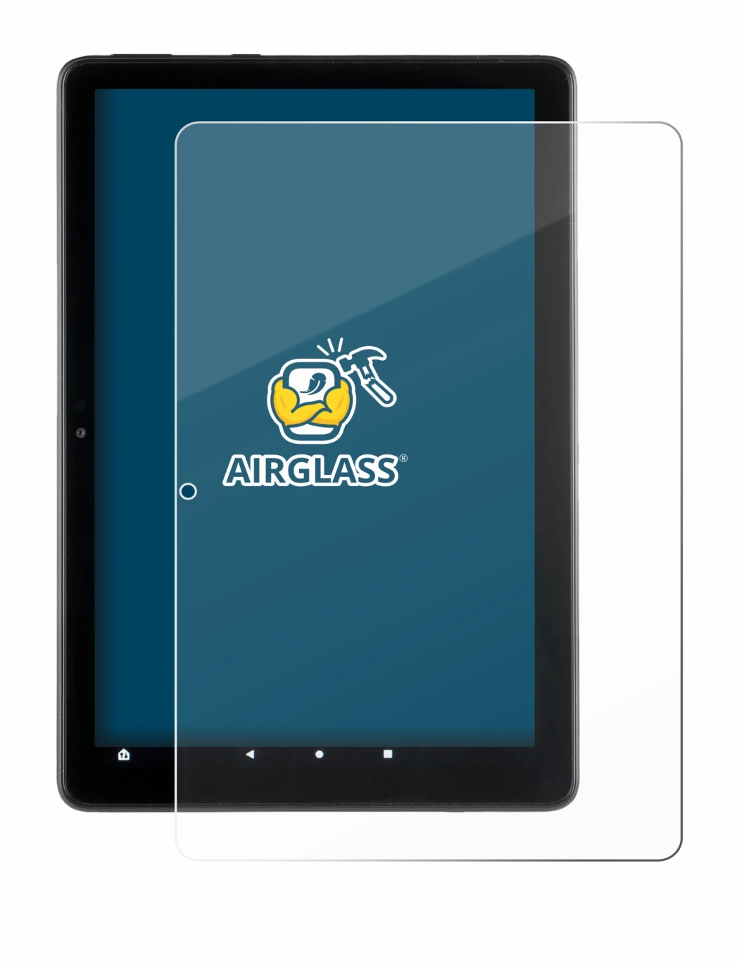 Image of the device Amazon Fire HD 10 2021 (11th Gen.) with a wide variety of screen protectors.