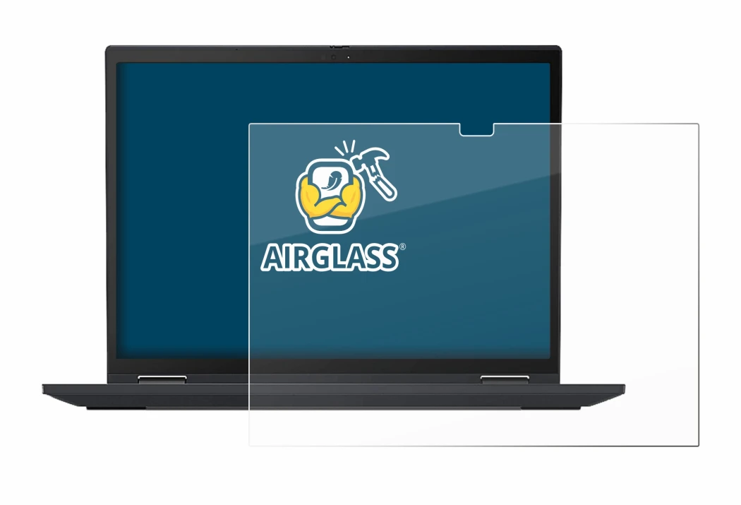 Image of the device Lenovo ThinkPad X13 Yoga Gen 2 with a wide variety of screen protectors.