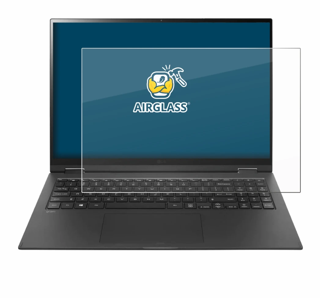 Image of the device LG gram 16'' 2-in-1 Touch with a wide variety of screen protectors.