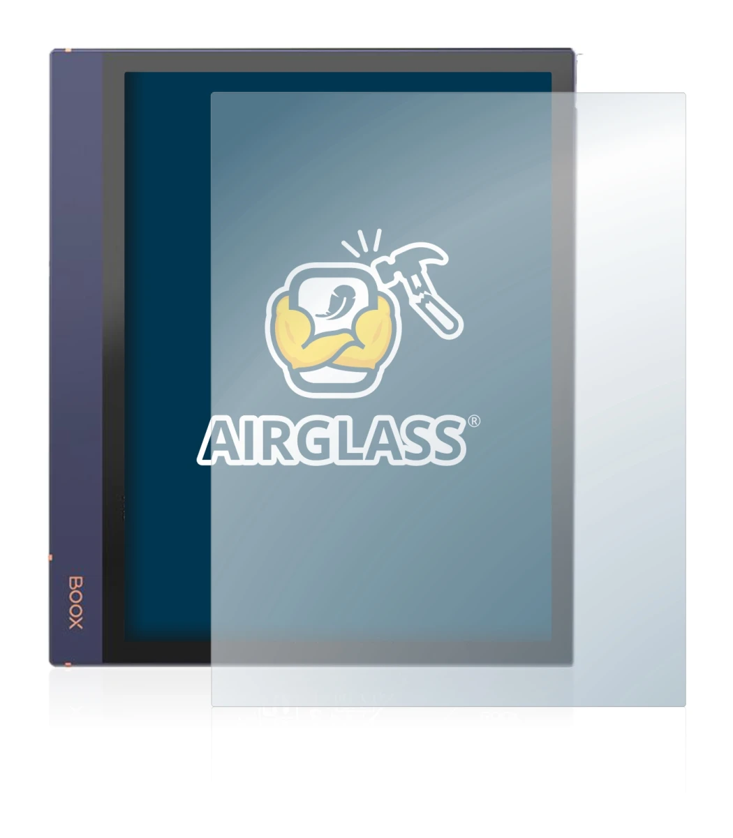 Image of the device Boox Note Air 2 with a wide variety of screen protectors.