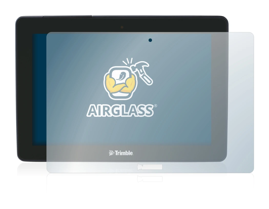 Image of the device Trimble GFX-750 with a wide variety of screen protectors.