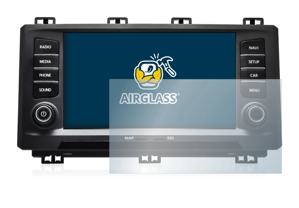 Image of the device Seat Ateca 2017 with a wide variety of screen protectors.