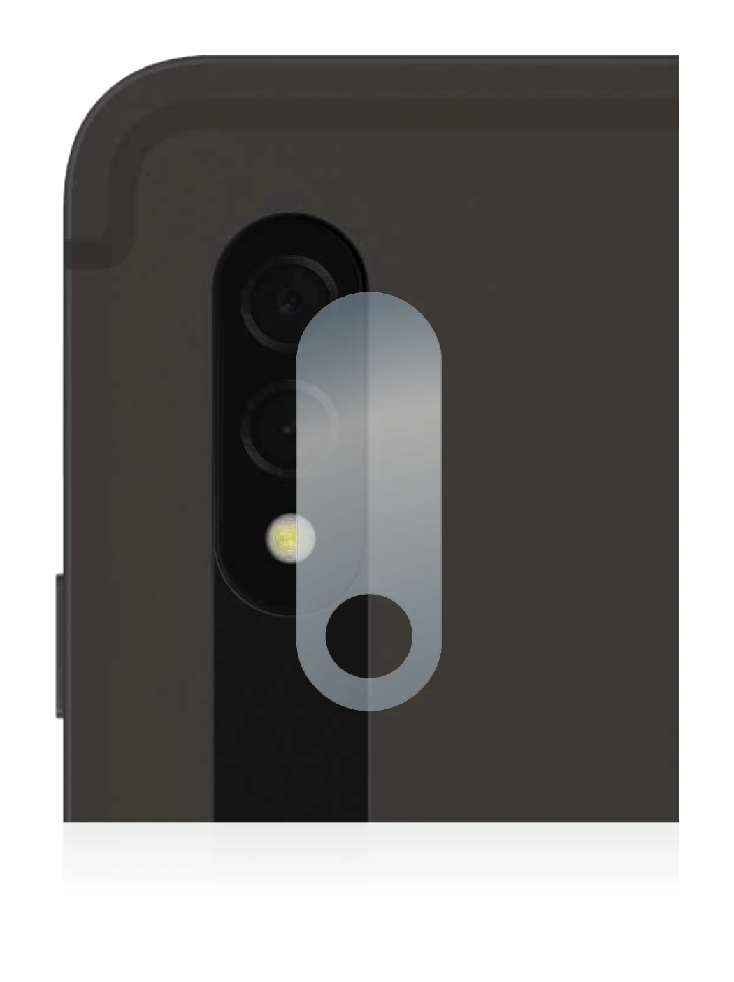 Image of the device Samsung Galaxy Tab S8 Plus WiFi (ONLY Camera Lens) with a wide variety of screen protectors.