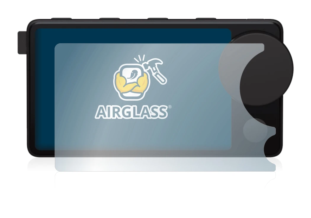 Image of the device Spotify Car Thing with a wide variety of screen protectors.