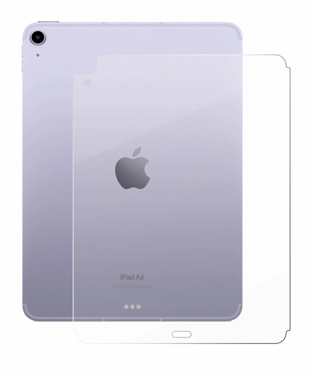 Image of the device Apple iPad Air 5 WiFi 2022 (Back, 5th Gen.) with a wide variety of screen protectors.