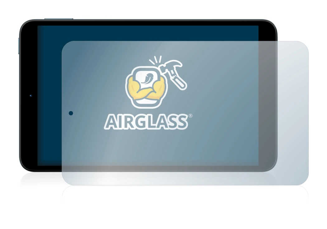 Image of the device Nokia T10 with a wide variety of screen protectors.