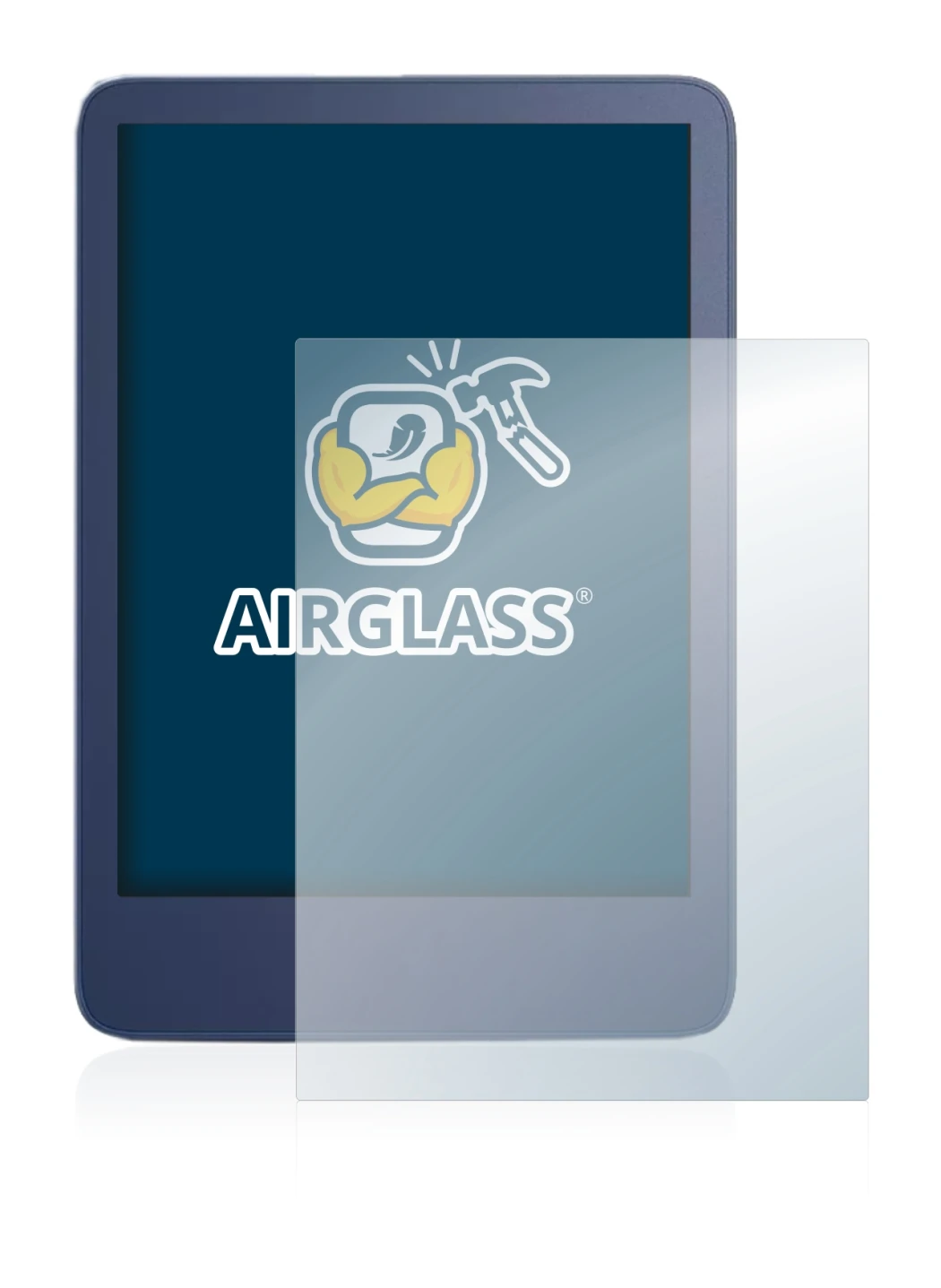 Image of the device Amazon Kindle Reader 2022 with a wide variety of screen protectors.