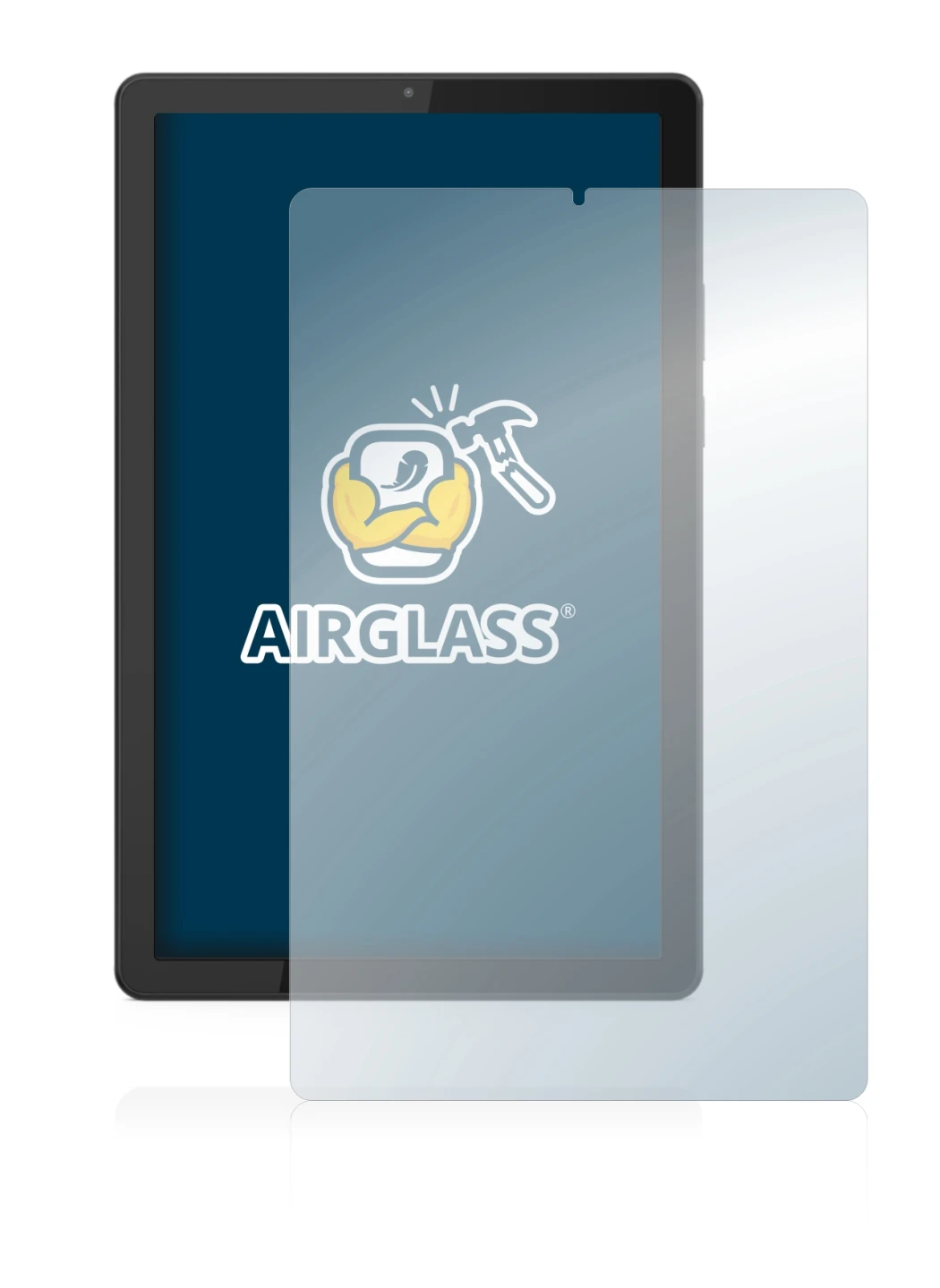 Image of the device Lenovo Tab M9 with a wide variety of screen protectors.