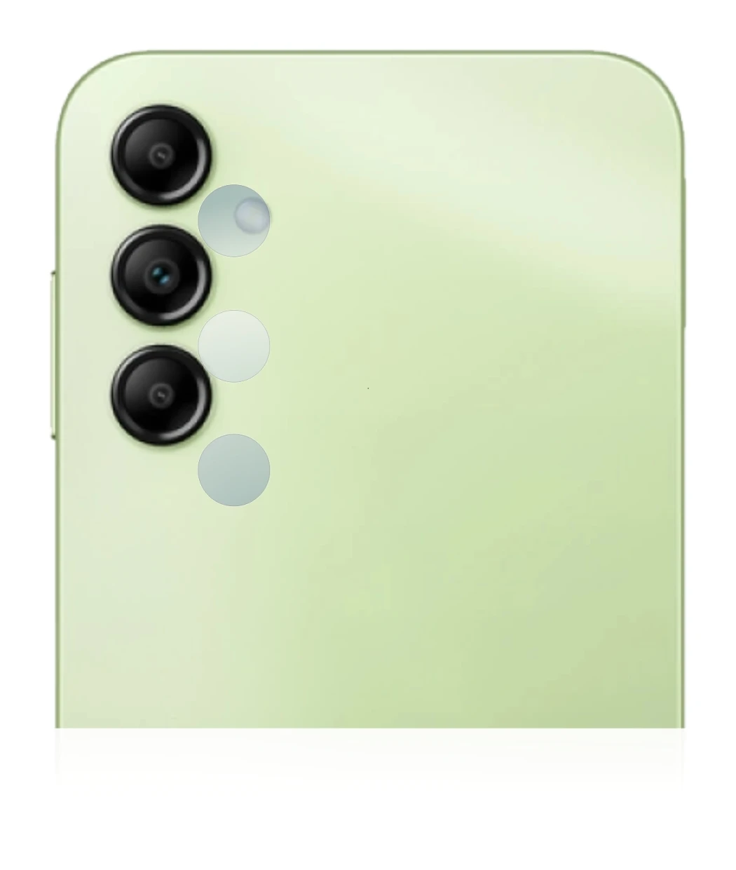 Image of the device Samsung Galaxy A14 5G (ONLY Camera Lens) with a wide variety of screen protectors.