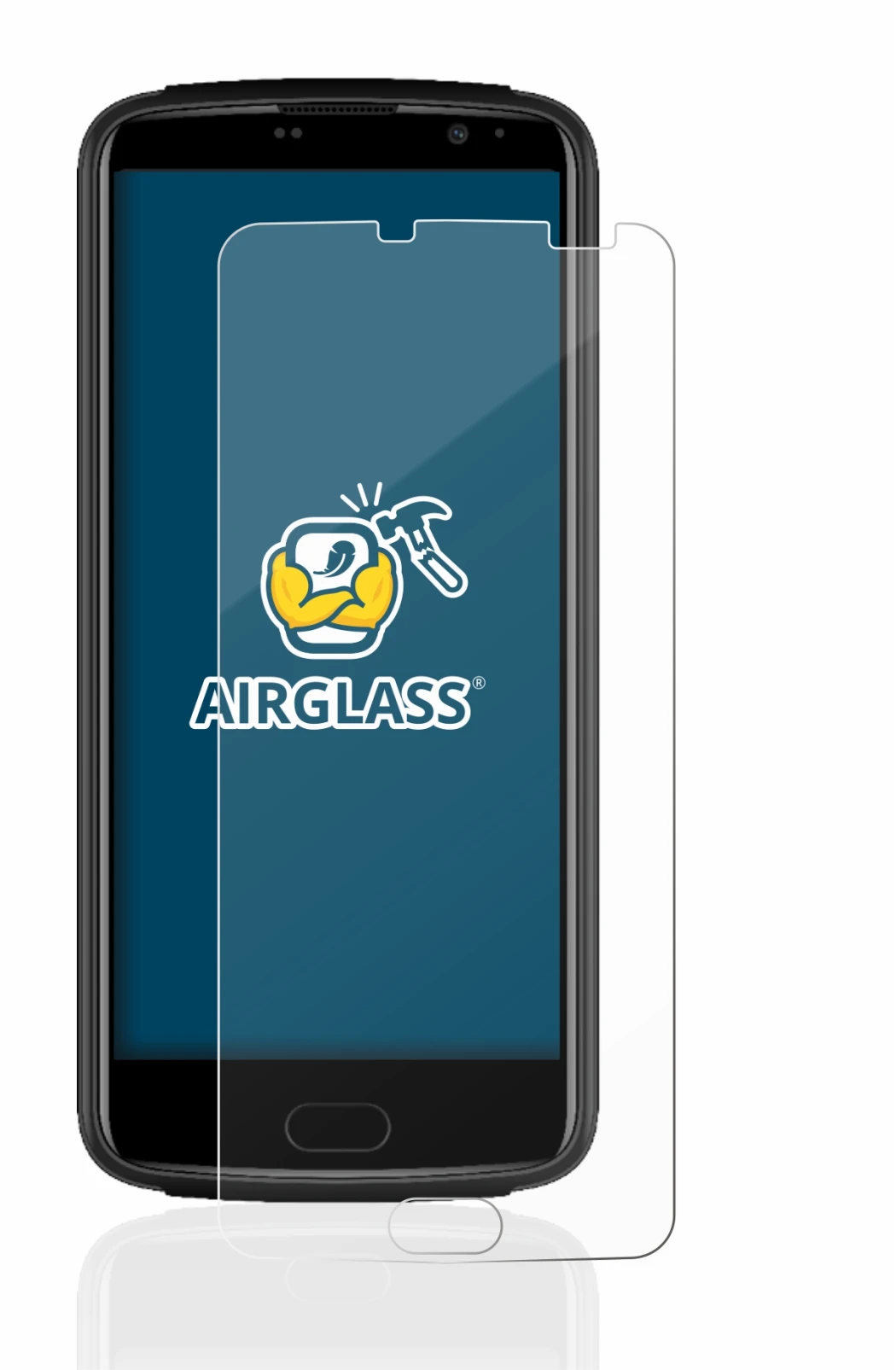 Image of the device Beafon M7 Lite premium with a wide variety of screen protectors.