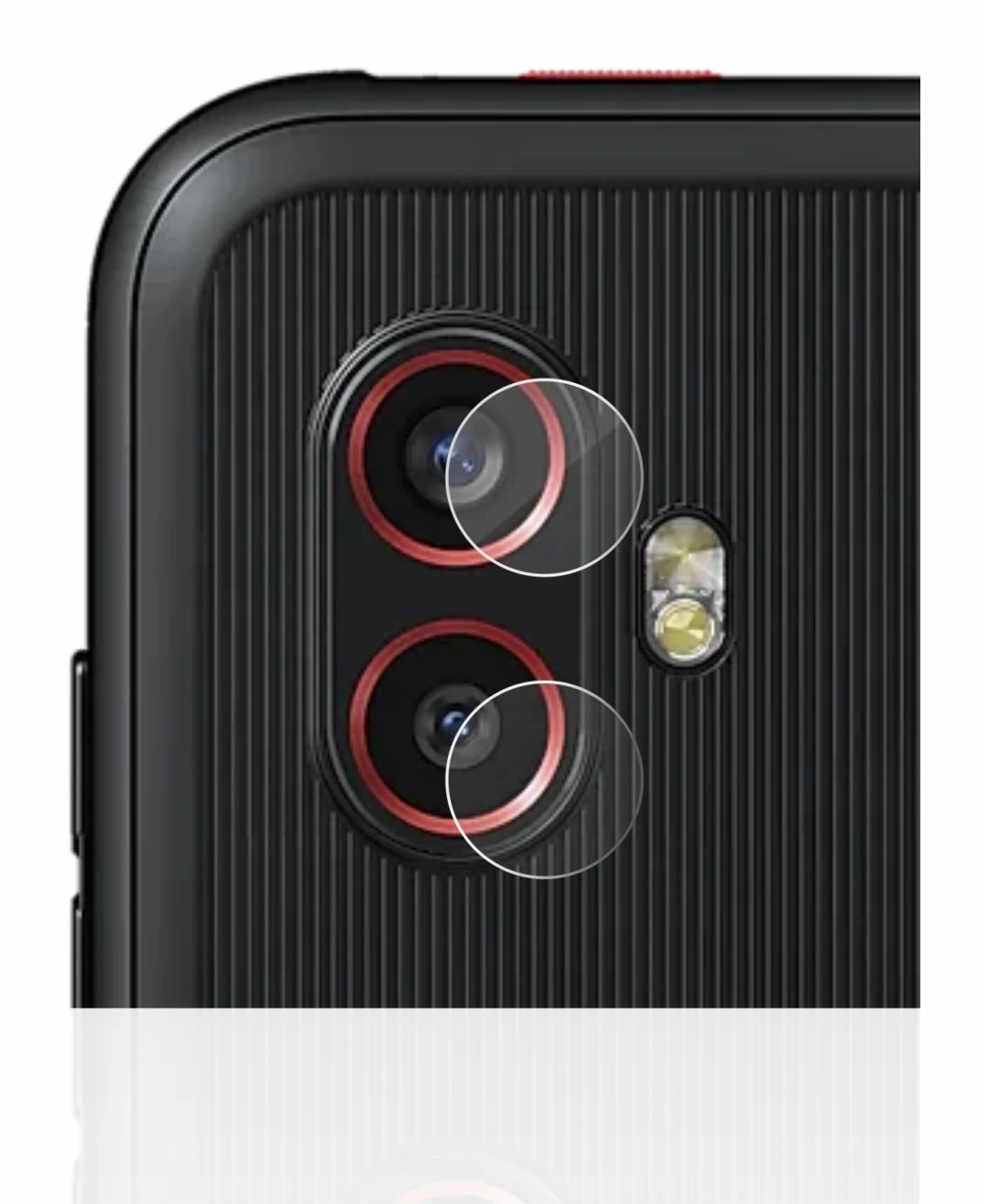 Image of the device Samsung Galaxy XCover 6 Pro Enterprise Edition (ONLY Camera Lens) with a wide variety of screen protectors