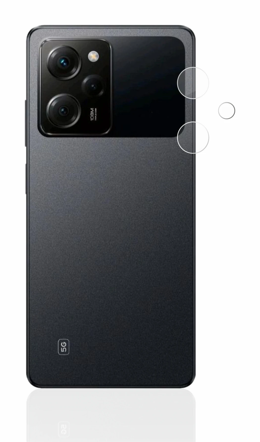 Image of the device Xiaomi Poco X5 Pro (ONLY Camera Lens) with a wide variety of screen protectors.