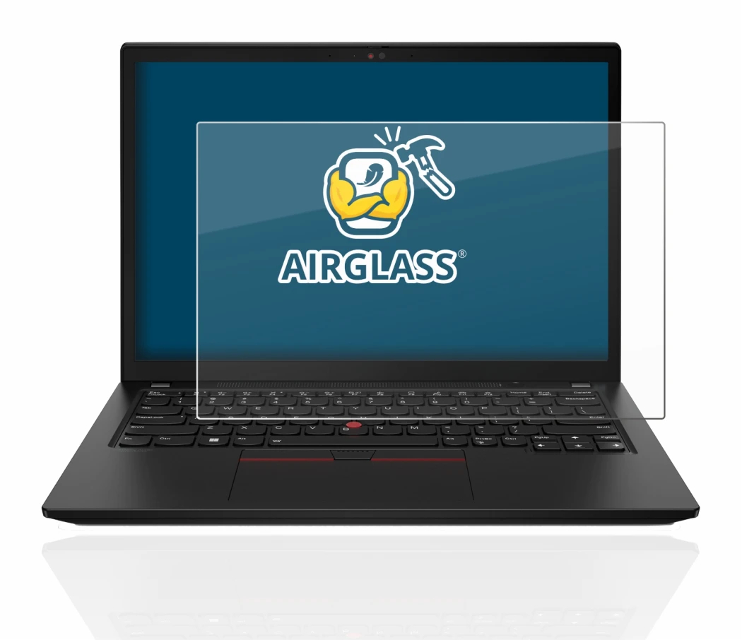 Image of the device Lenovo ThinkPad X13 Gen 3 with a wide variety of screen protectors.