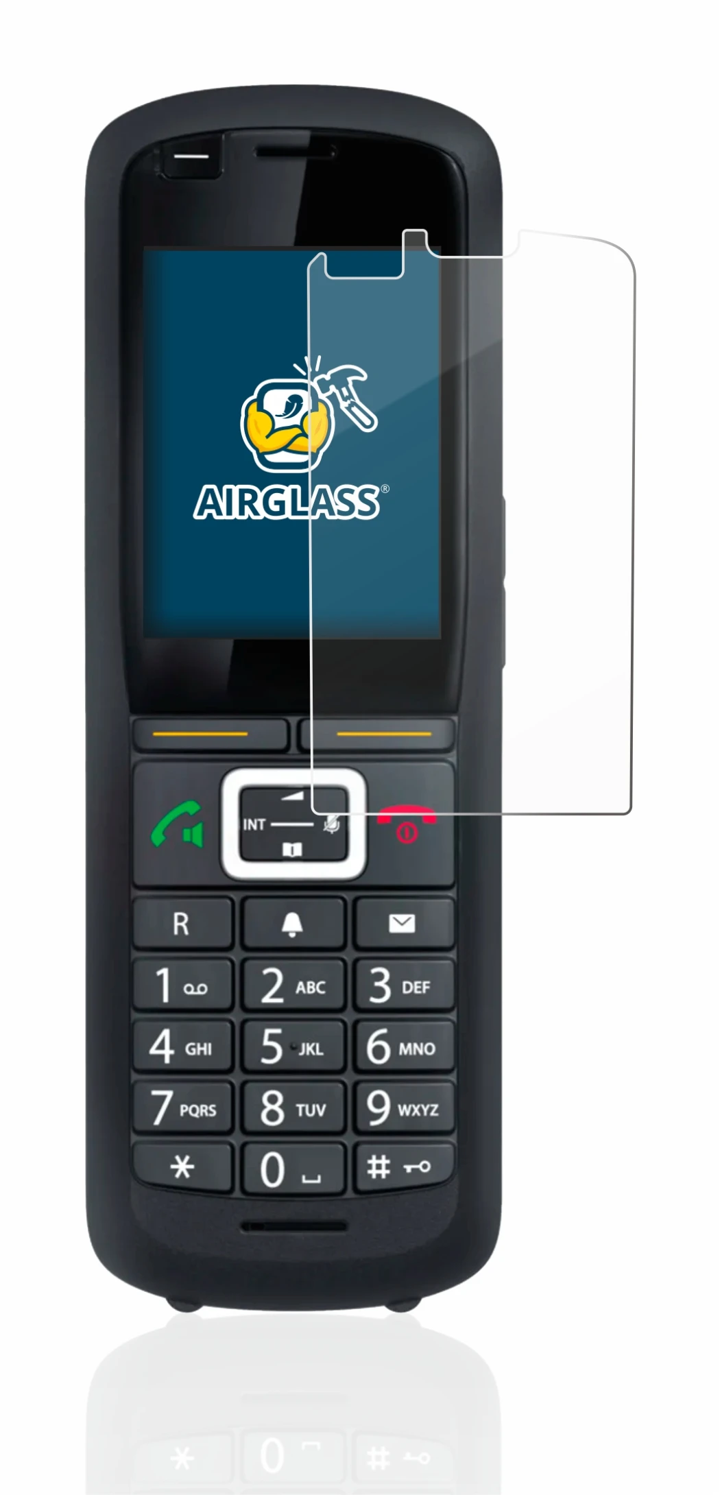 Image of the device Gigaset R700H Pro with a wide variety of screen protectors.