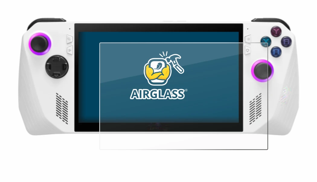 Image of the device ASUS ROG Ally (2023) RC71L with a wide variety of screen protectors.