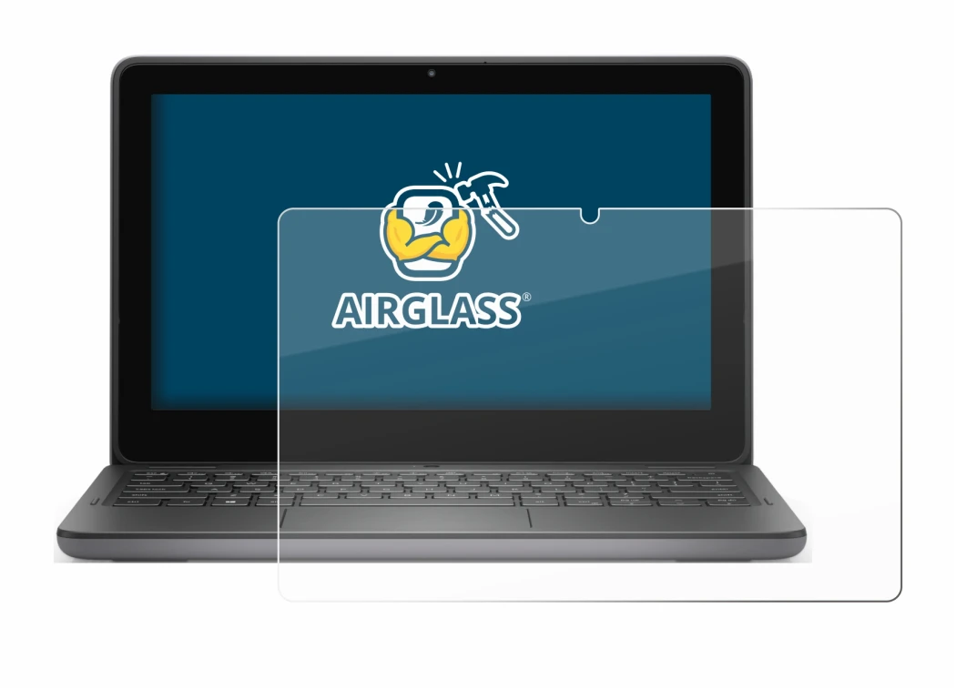 Image of the device Dell Latitude 3140 2-in-1 with a wide variety of screen protectors.