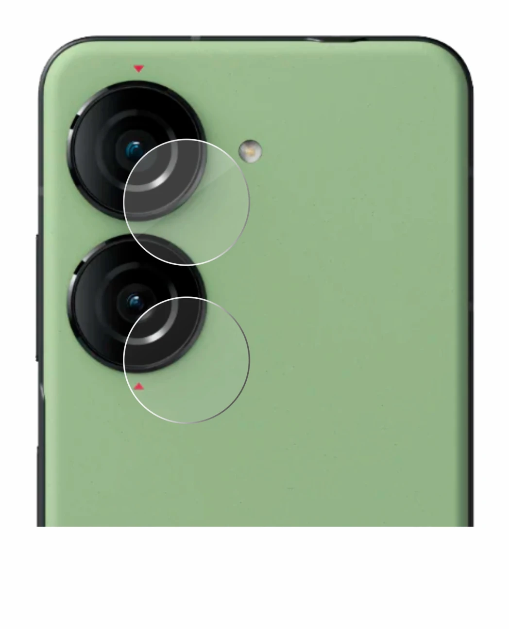 Image of the device ASUS ZenFone 10 (ONLY Camera Lens) with a wide variety of screen protectors.