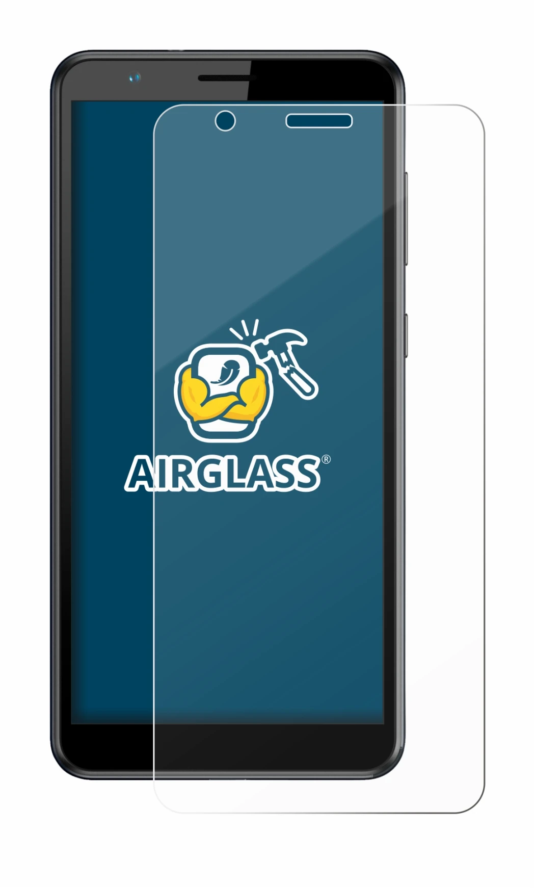 Image of the device ZTE Blade A31 with a wide variety of screen protectors.