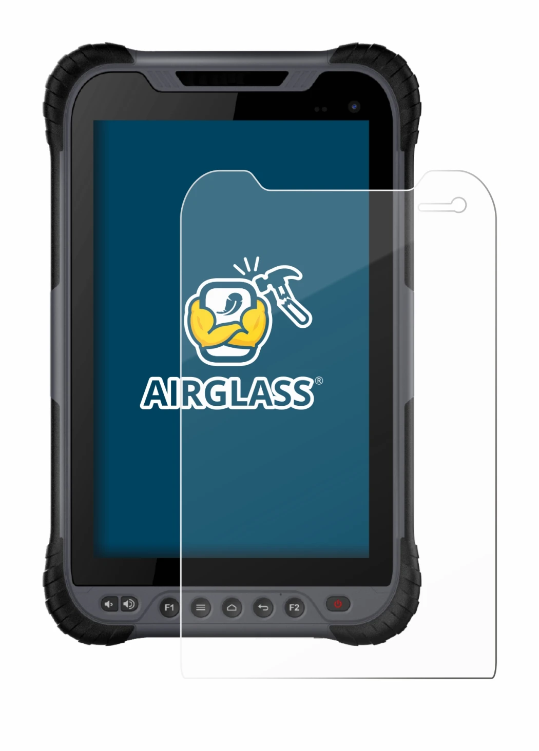 Image of the device Stonex UT32 Rugged Tablet with a wide variety of screen protectors.