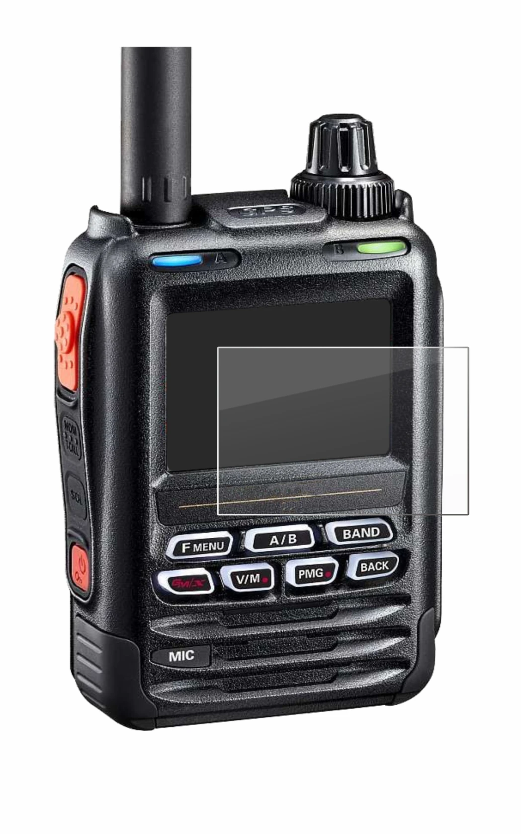 Image of the device Yaesu FT-5DE/DR with a wide variety of screen protectors.